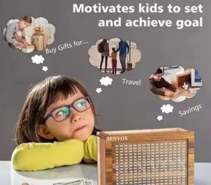 Savings Challenge Piggy Bank